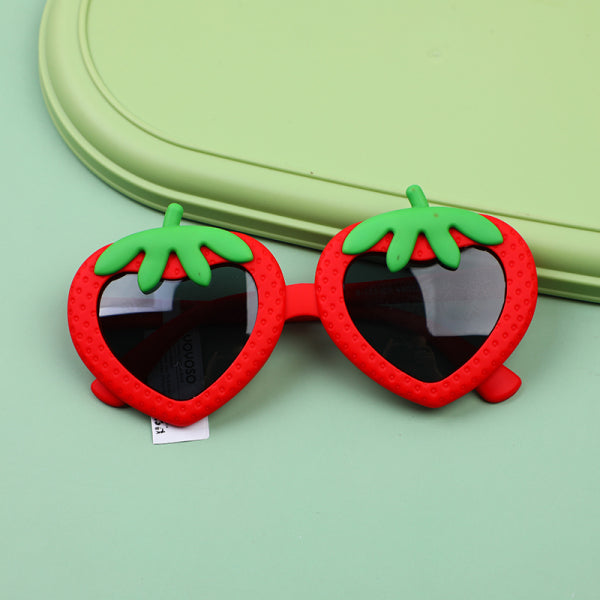123 Strawberry Kids Polarized Sunglasses- Red