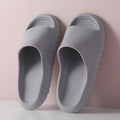 Simple men's household slipper grey size 40-41