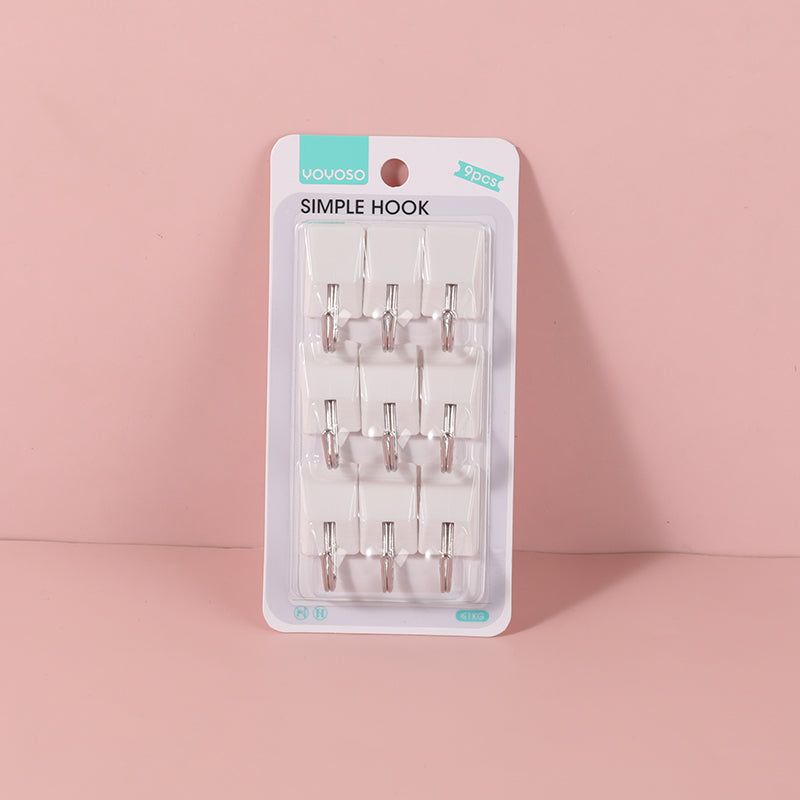 Small hook multiple packed hook 9pcs