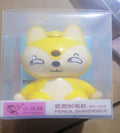 Yellow fox pencil sharpener