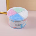 500pcs Four Compartments Combination Colourful Cotton Swabs