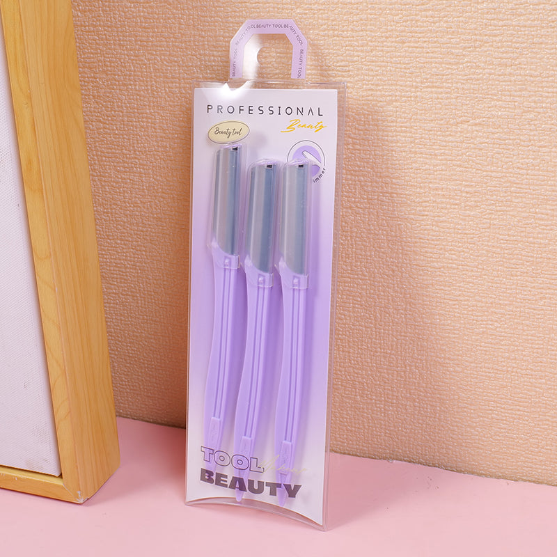 Professional Macro Eyebrow Razor 3pcs Set