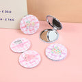 Cartoon crylic Decorations Round Fashion Mirror