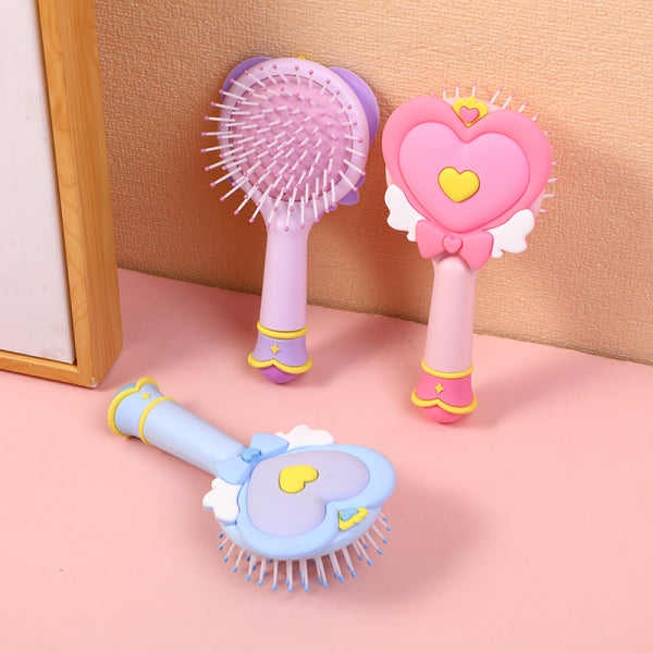 Magical stick air-cushion hair brush(heart)