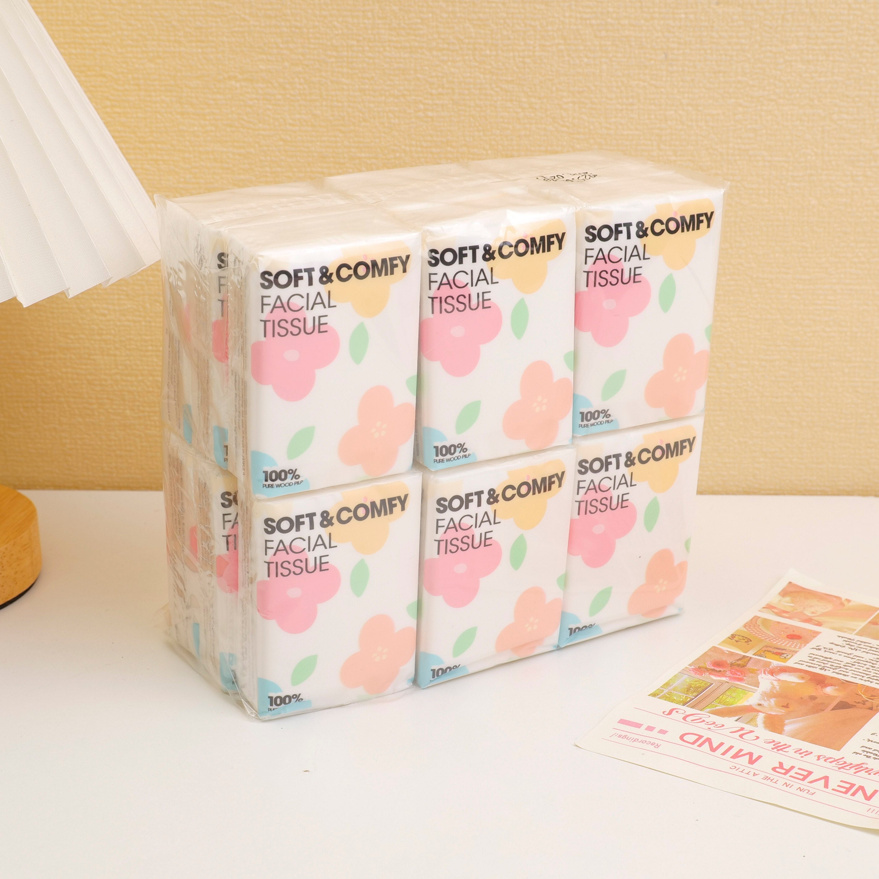 Cute flower tissues 18PCS