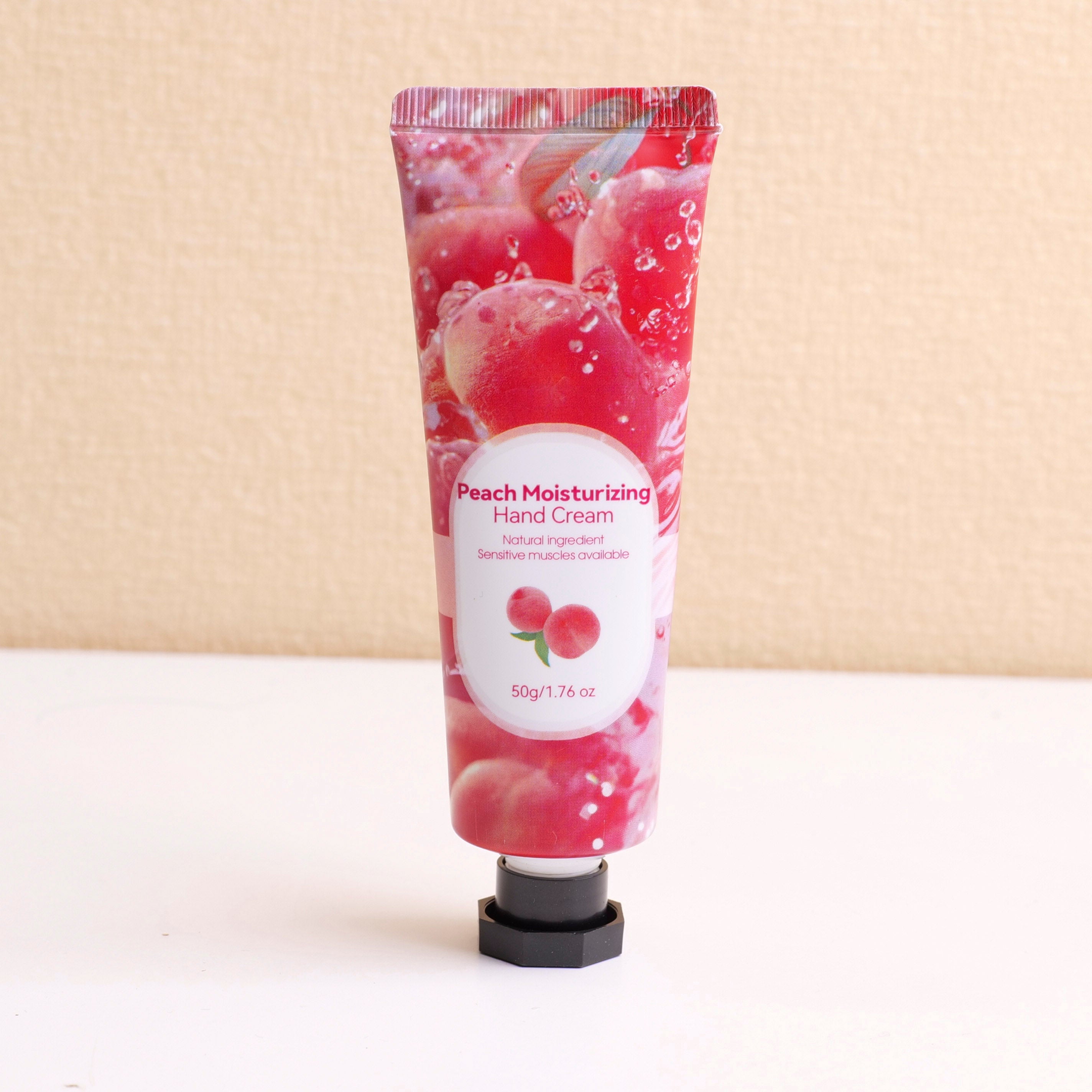 Peach sweet moisturizing hand cream