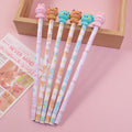 Cute animal 3D eraser HB pencil-5
