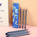 HB0712 Alphabet Series Boxed HB Pencils 12PCS - Azure