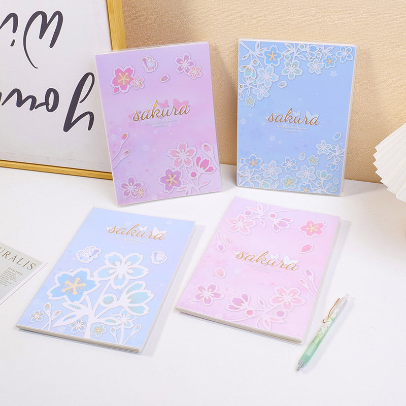 Spring Cherry Blossom Story B5 Hardcover Notebook (66PCS Lined Pages)