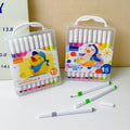 204 New Triangle Mini Watercolor Pens ZS285-18PCS