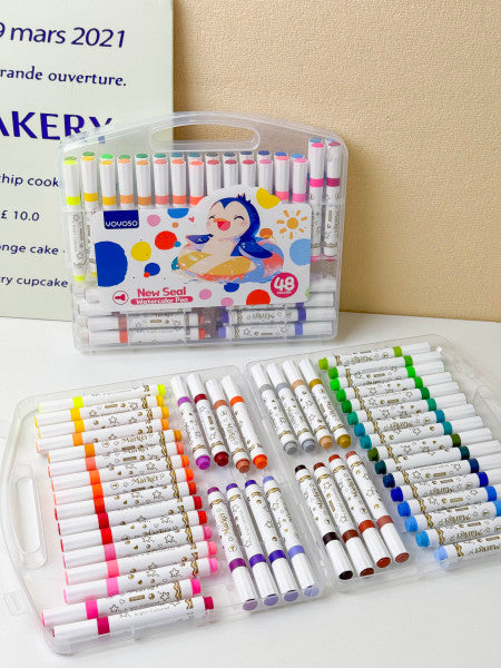 204 New clearable watercolor pen ZS281-48PCS