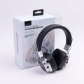 CA-050 Retro-style over-ear Bluetooth headset Black