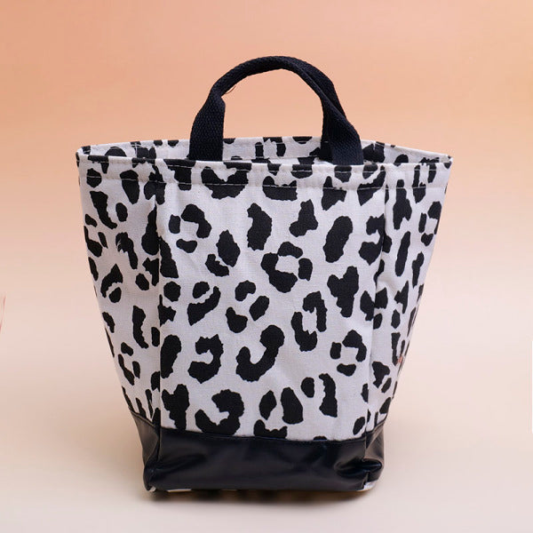 Leopard print series square bento bag