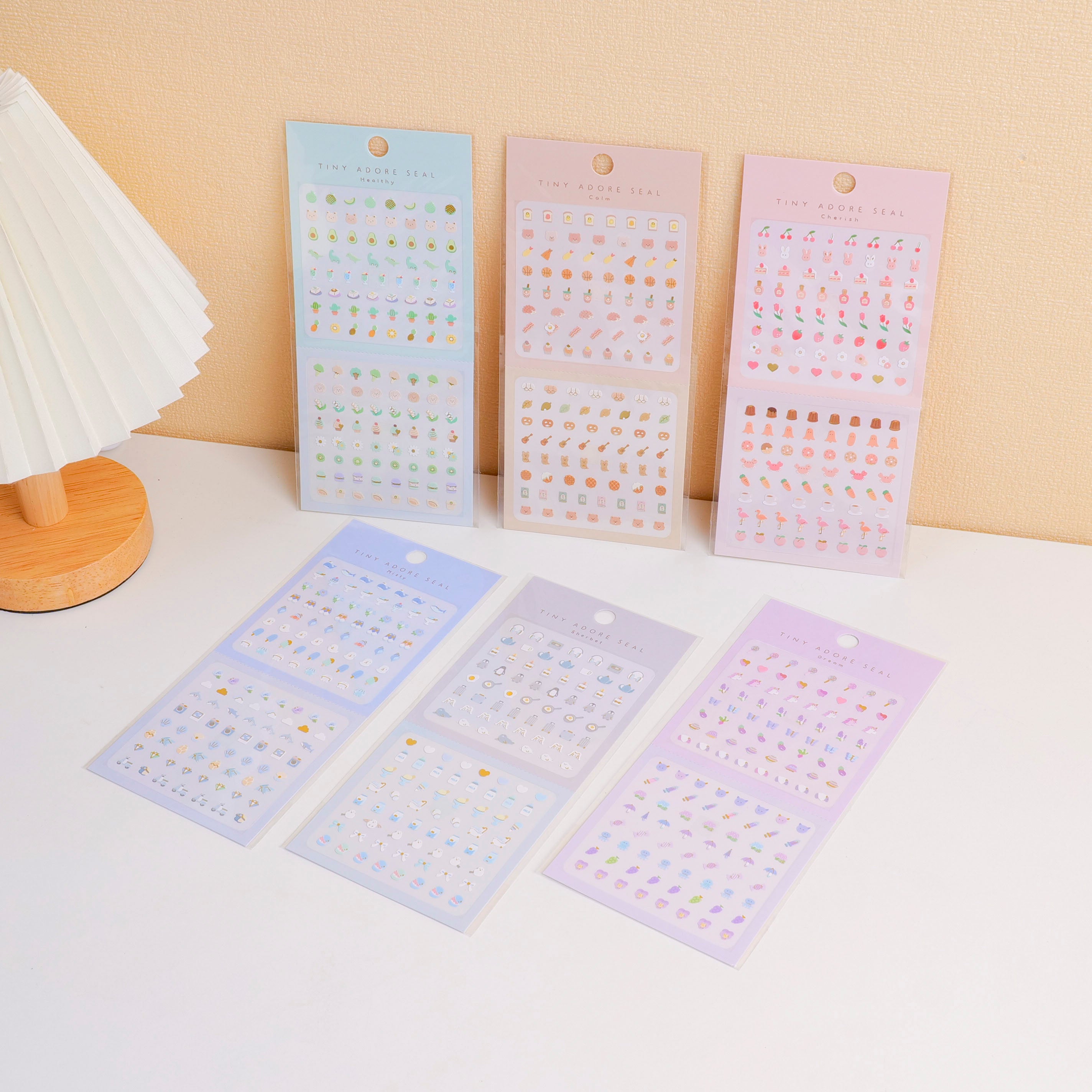 Mini Fun Ledger stickers 1-6