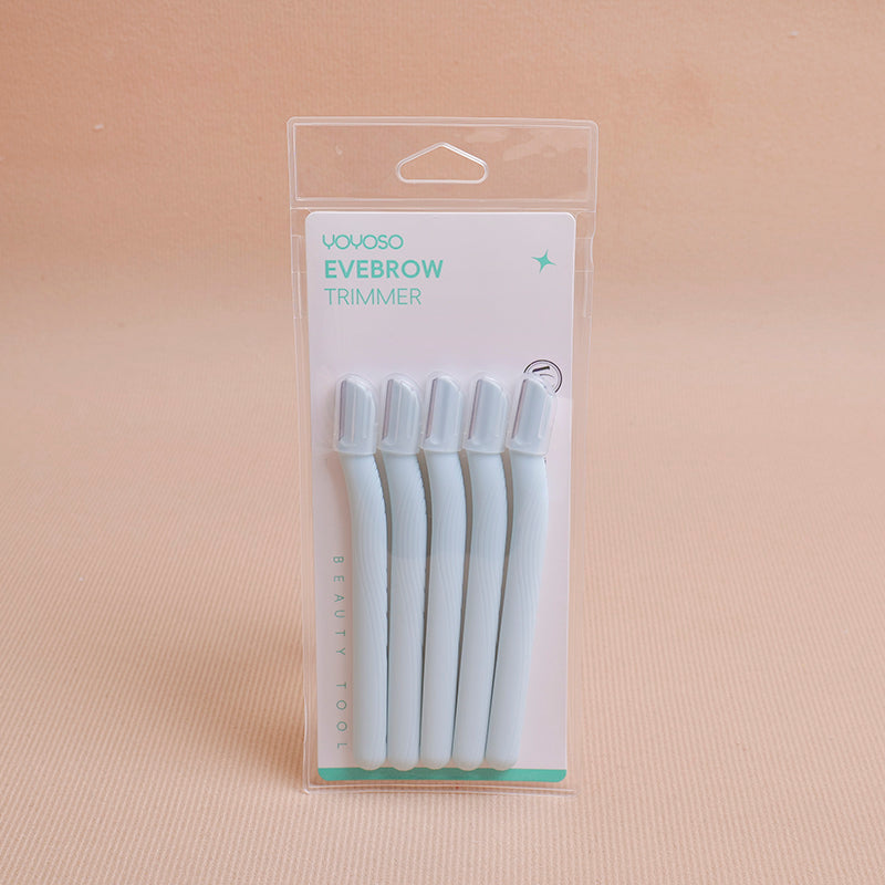 Straight Handle Eyebrow Razor 5pcs