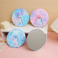 Ocean Round Stand Mirror