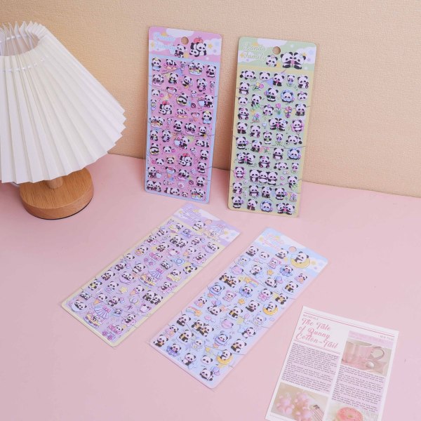 Panda Children's Foam Stickers