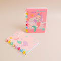 Mermaid Princess Mushroom Button A5- Lined Pages 80PCS