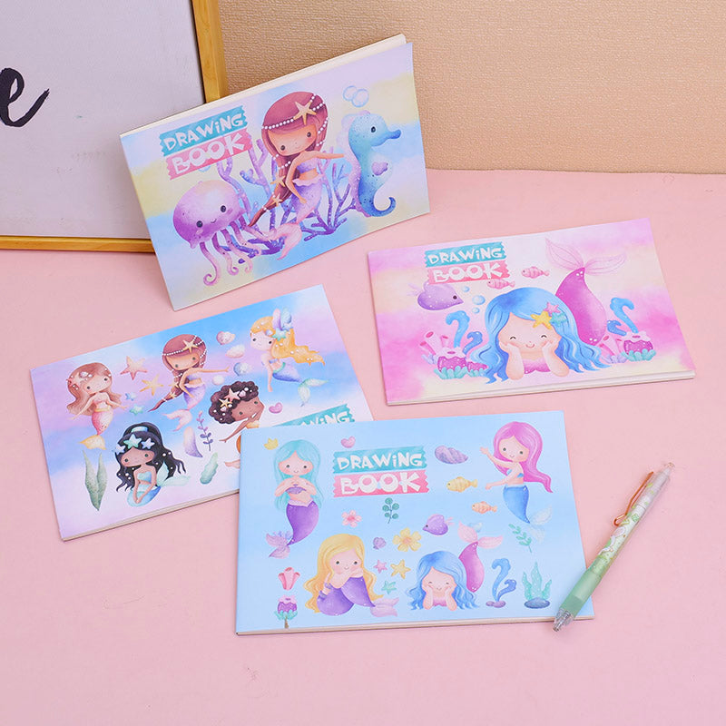 Mermaid picture book A5-inner page 16pcs
