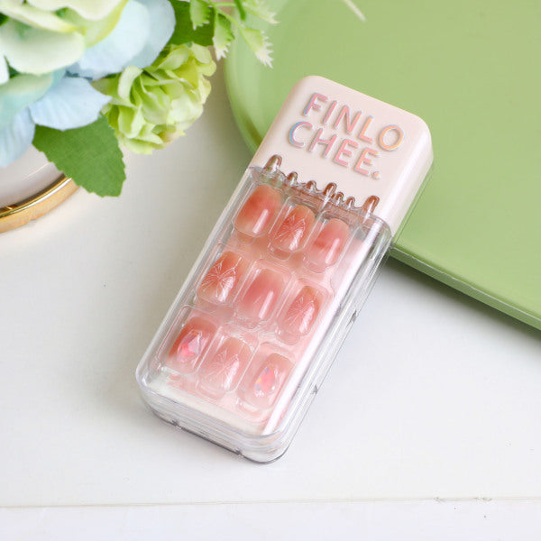 Glamorous Wearing Nail Art -142 # Bow custard