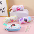 Cat oversized large zipper storage pen case