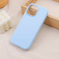 Liquid Silicone Case for Apple 16 Pro - Blue