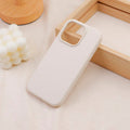 Liquid Silicone Case for Apple 16 Pro - White
