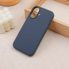 Liquid Silicone Case for Apple 16 - Gray