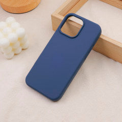 Liquid Silicone Phone Case (Apple 16 Pro Max) - Gray