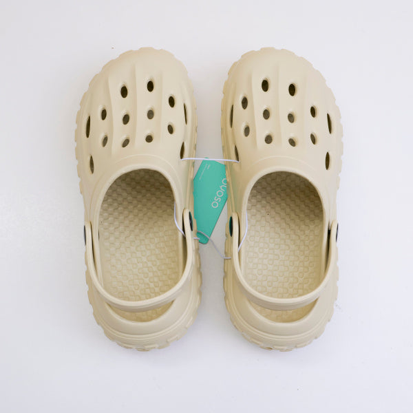 All-match solid color men's crocs khaki 44-45