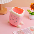 Multi-function desktop storage box