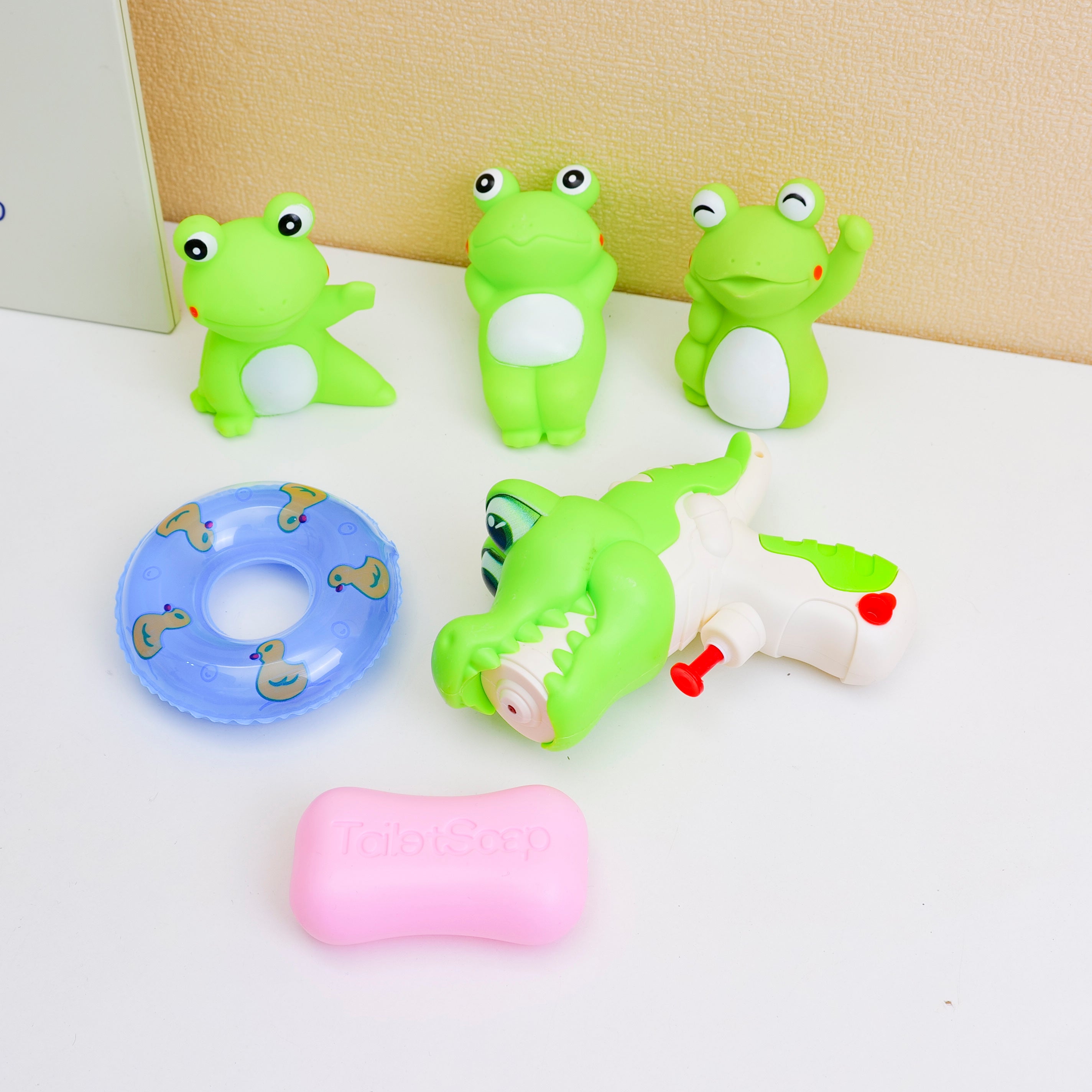 KQ-1267 Crocodile Water Gun Shower Toy Set