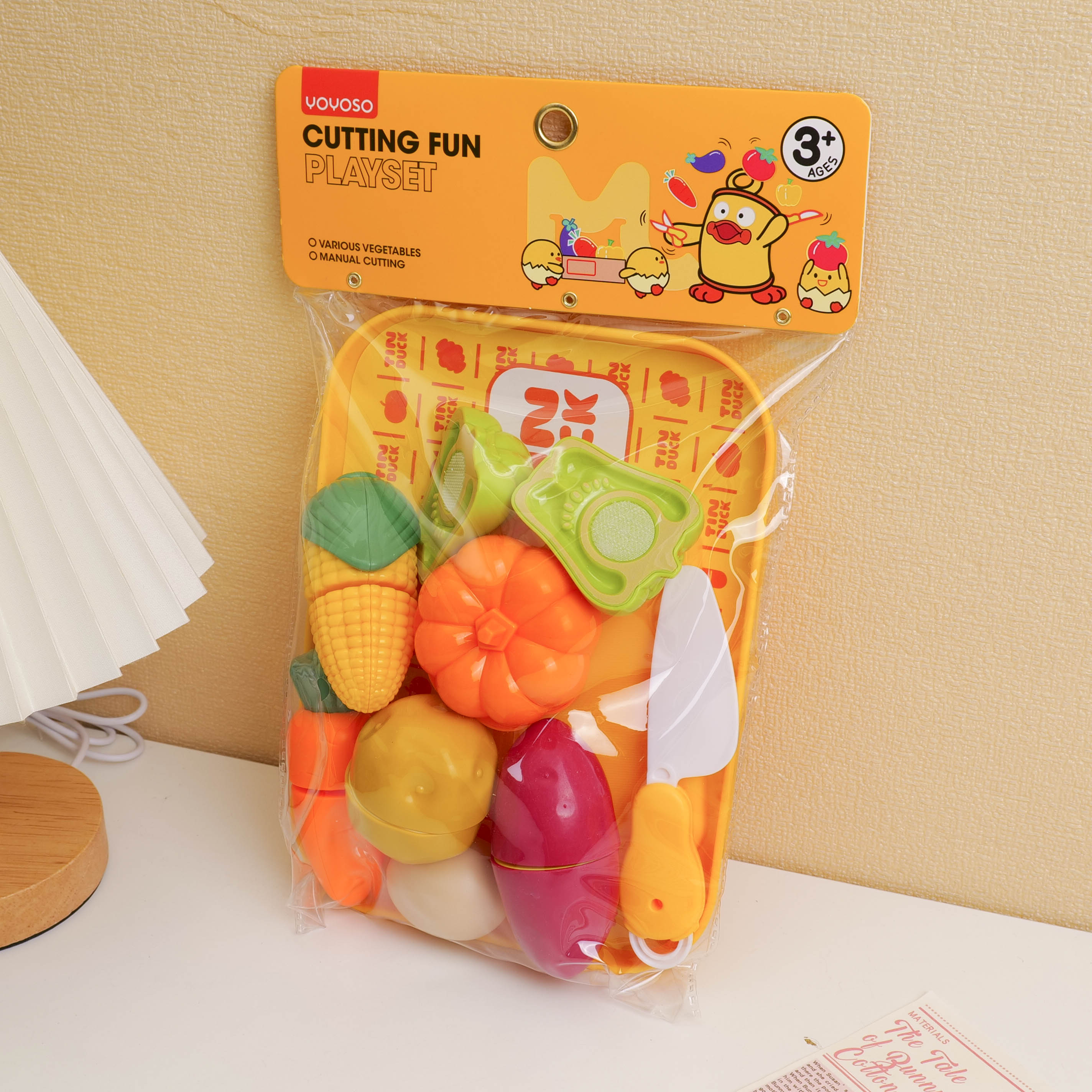 Y3061 Vegetable Cutting Fun Playset