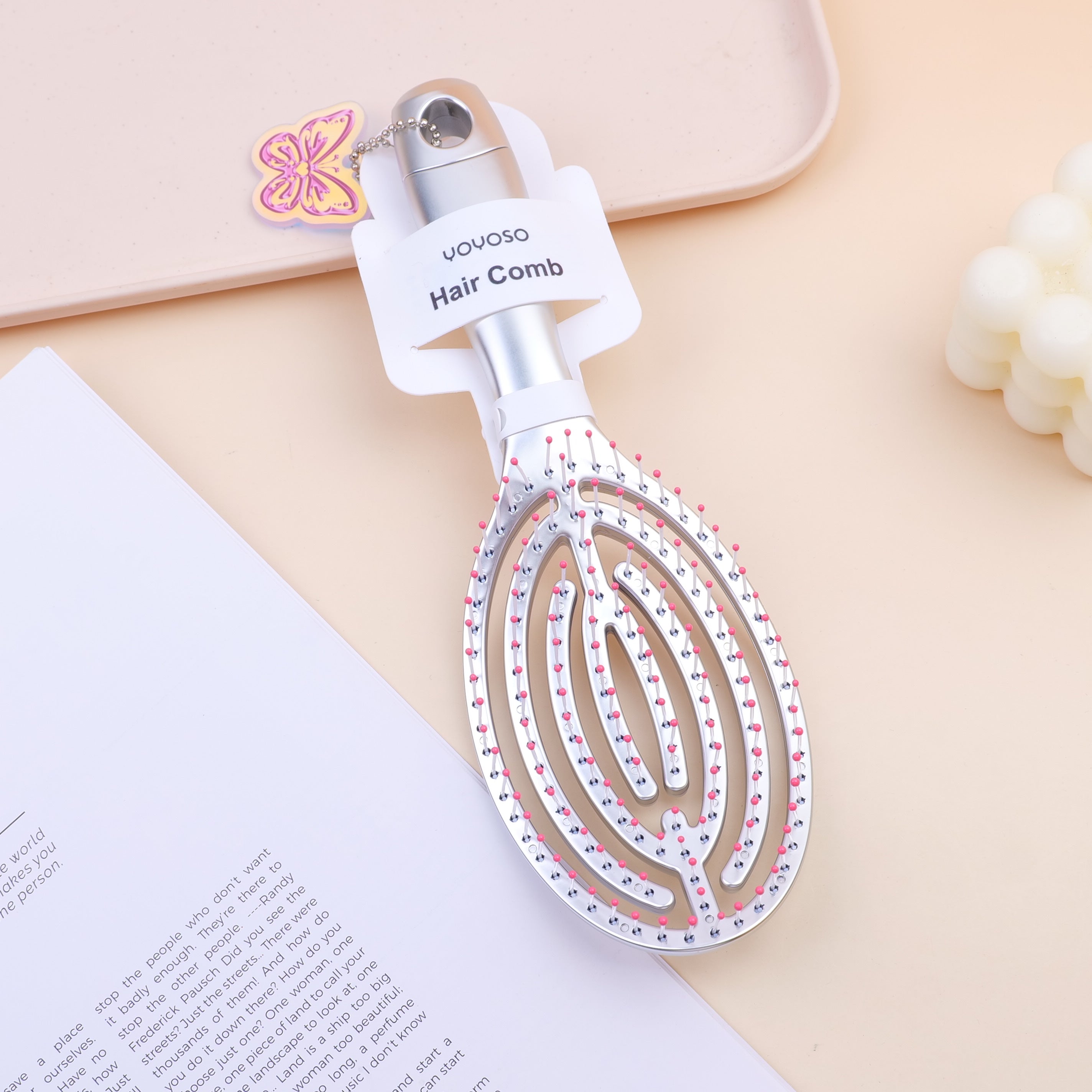 Dream Series Wet & Dry Comb-Electroplated Silver