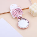 Dream Series Wet & Dry Folding Comb- Electroplated Pink