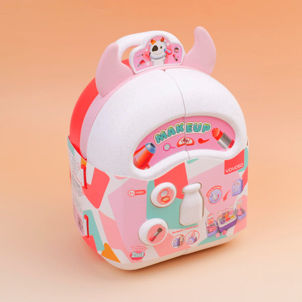 Multi-functional backpack with accesories home play toy 1303-3