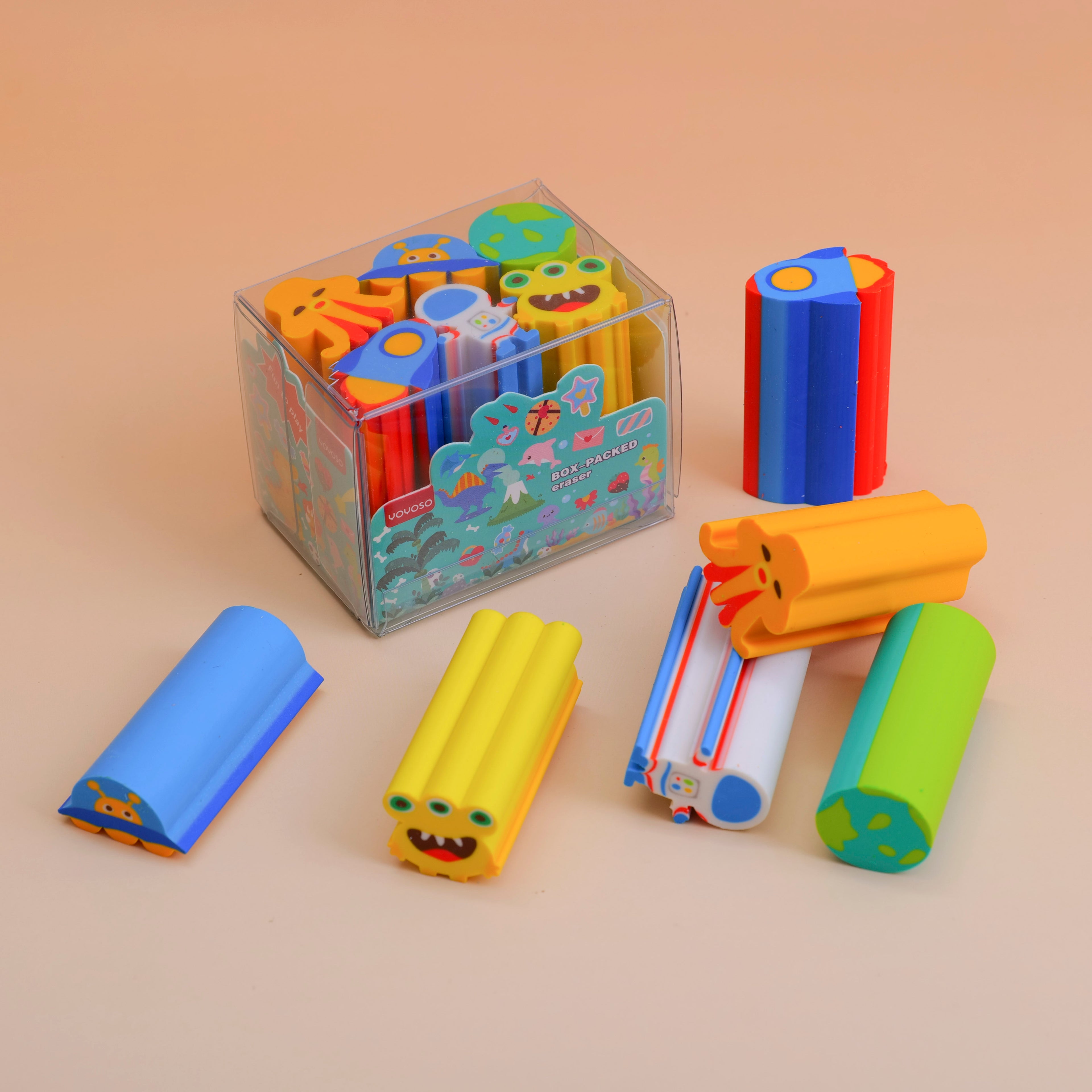 QH-8525 Interstellar Universe Sharing Erasers 6PCS