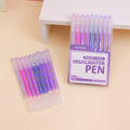 Monet Purple painting ledger highlighter pen 9PCS
