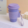 Creative leather mug 380ml- Purple
