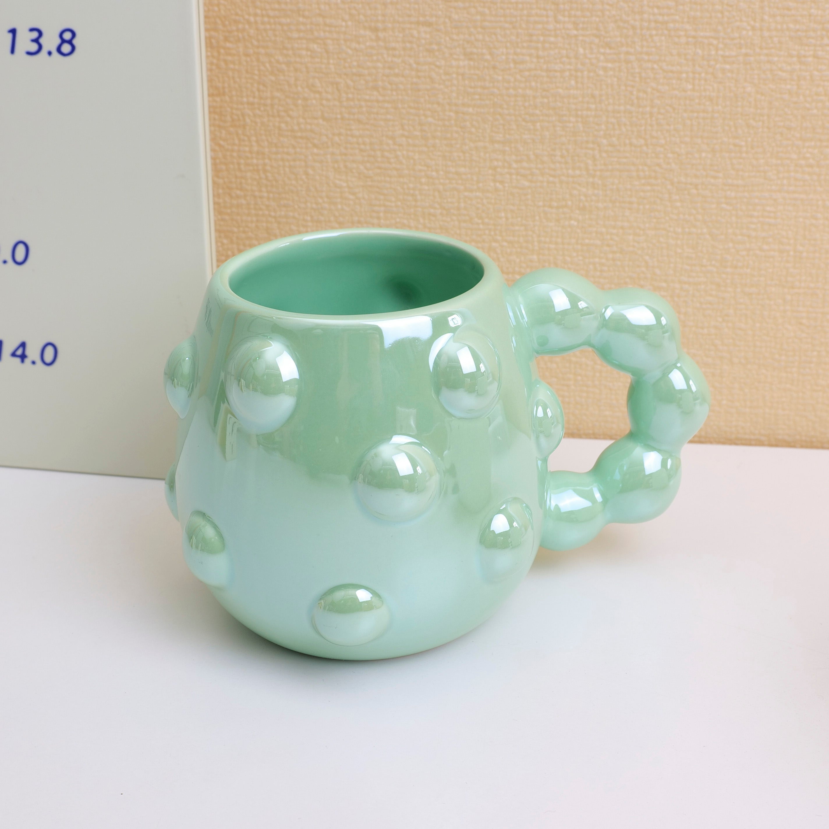 Pearl handle mug - 450ml