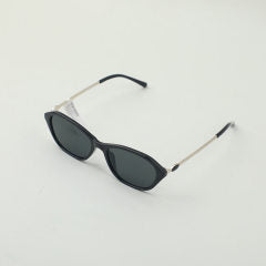 Vintage cat-eye sunglasses for women - black gray