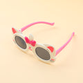 Cute Cat Polarizer for kids - White