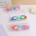 Multi-color gradient swimming goggles for kids