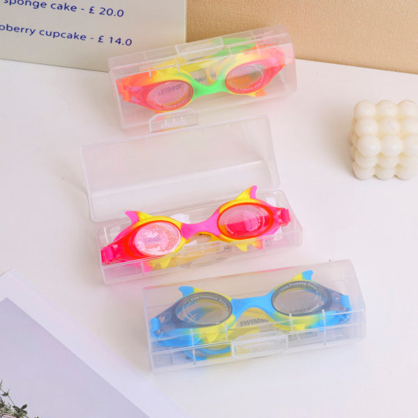 Cartoon swimming goggles for kids