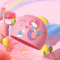 Mermaid Princess Kids swimming cap - pink