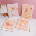Little yellow bear flipped sketchbook