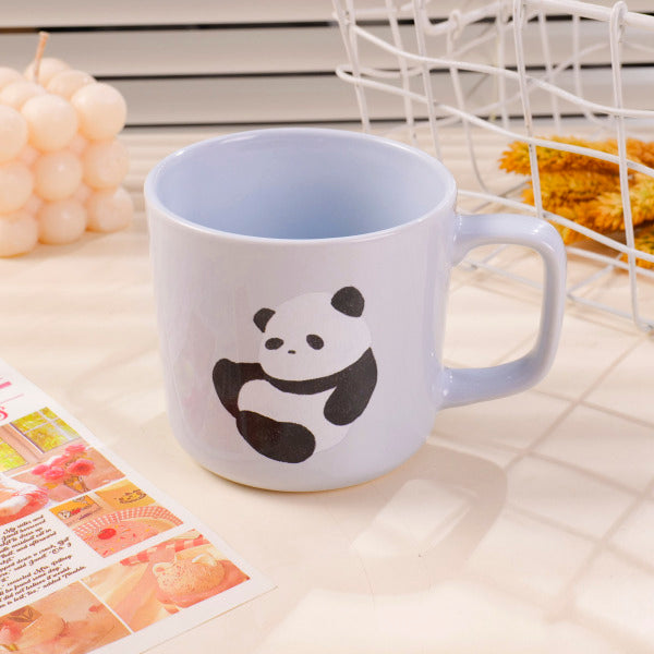 HS-TCB6001 Painted Animals Series Mug 280ml - Gray