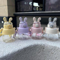 Cute Rabbit Children's Plastic Cup with Spout - 650ml