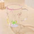 Colorful Bowknot Handle Cup 520ml