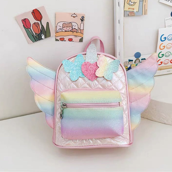 Angel's Wings Children's Backpack - Pink